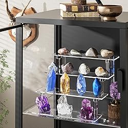 WINKINE Acrylic Display Stands, 2 Pack Clear