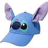 Lilo and Stitch Character Adjustable Blue Disney Strapback Hat