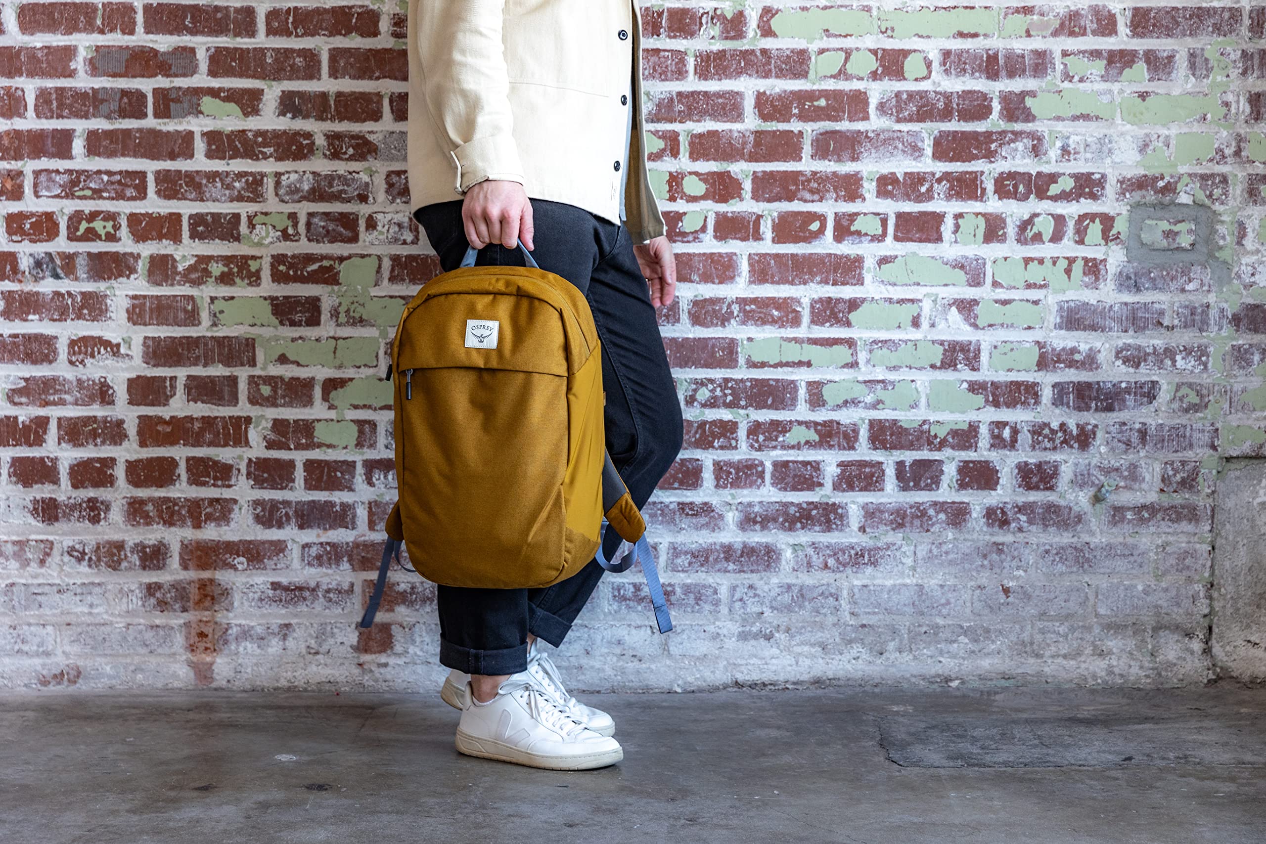 Osprey Arcane Commuter Backpack – Brindle Brown‎ Heather, Large Size ArcaneXLDay_S25_Side_LatteBrow  main image 4