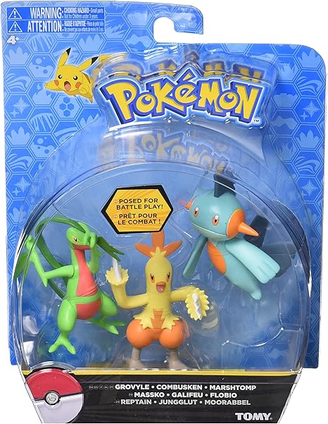 pokemon 3 pack figures