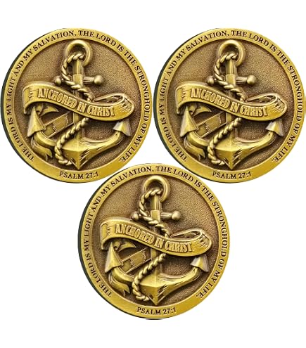 Pièce de monnaie de défi du Christ - Symbole de foi et de force - Pièce de monnaie unique Pièce de monnaie de défi du Christ - Symbole de foi et de force - Pièce de monnaie unique