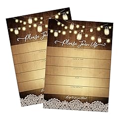 Your Main Event Prints 50 Rustic Wedding