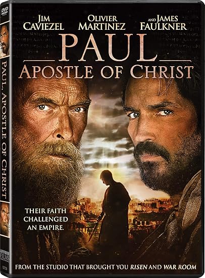 Amazon Com Paul Apostle Of Christ Jim Caviezel Olivier Martinez Joanne Whalley John Lynch James Faulkner Andrew Hyatt David Zelon T J Berden Giving Films Mandalay Pictures Odb Films Movies Tv
