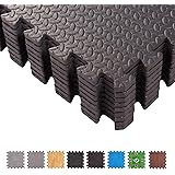 Tappetino Puzzle Per Palestra - Pavimentazione In EVA Antiscivolo, 18 Mattonelle 30x30cm Per Home Gym - Foto 4