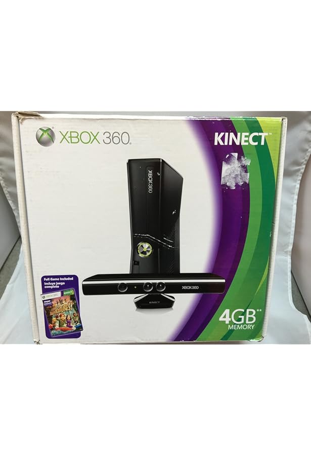 【値下】Microsoft Xbox360 4GB + KINECT Amazon.com: Microsoft XBOX 360 E 4GB Console with Kinect