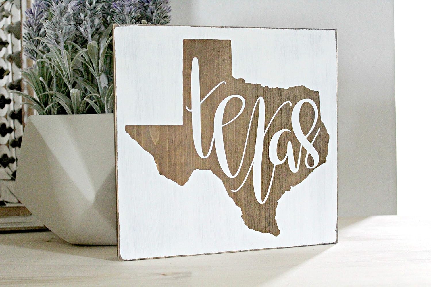 Amazon Com Texas Sign Texas Decor Wood State Sign Texas Gift