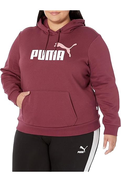 PUMA Women's Essentials Logo Fleece Hoodie (Available in Plus Sizes) at  Amazon Women's Clothing store