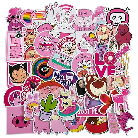 Amazon Com Cute Vsco Stickers Vsco Pink Computers Accessories
