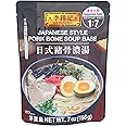 Lee Kum Kee Japanese Style Pork Bone Soup Base, 7 Ounces, Zero Added Preservatives (Pack of 6)