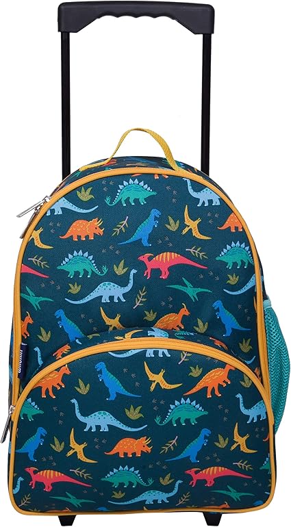 dinosaur rolling luggage