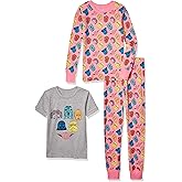 Amazon Essentials Disney | Marvel | Star Wars Babies, Toddlers and Girls' Pajama Set