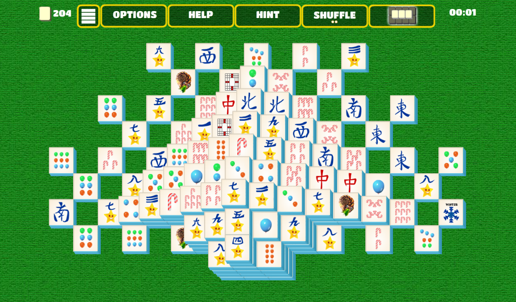 Mahjong Holiday Joy II (Fun Mahjong for the Holiday, Christmas, and New Year) - Thumbnail 5