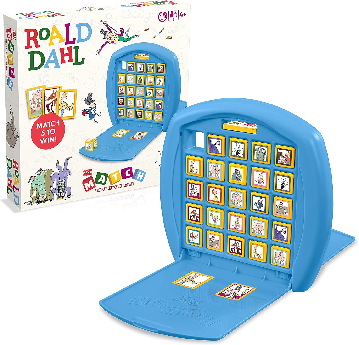 Roald Dahl Top Trumps Match Board Game, Colorful, 27 cm x 27 cm x 5 cm - Image 5