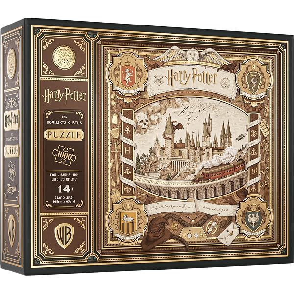 Clementoni - Puzzle 1500 Pezzi per Adulti e Ragazzi, Special Series, Tema Harry Potter, con Poster Incluso, Compact Box, Idea Regalo Uomo e Donna, Made in Italy, 84,5x59,5 cm, 31745