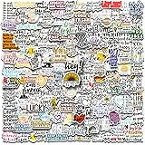 LIFEBE 250Pcs/Pack Inspirational Stickers for Water Bottles, Motivational Stickers for Teens, Students, Teachers, Employees, 