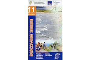 County Donegal, County Tyrone & County Fermanagh Map | Ordnance Survey Ireland | OSI Discovery Series 11 | Ireland | Walks | Hiking | Maps | Adventure (Irish Discovery Series)