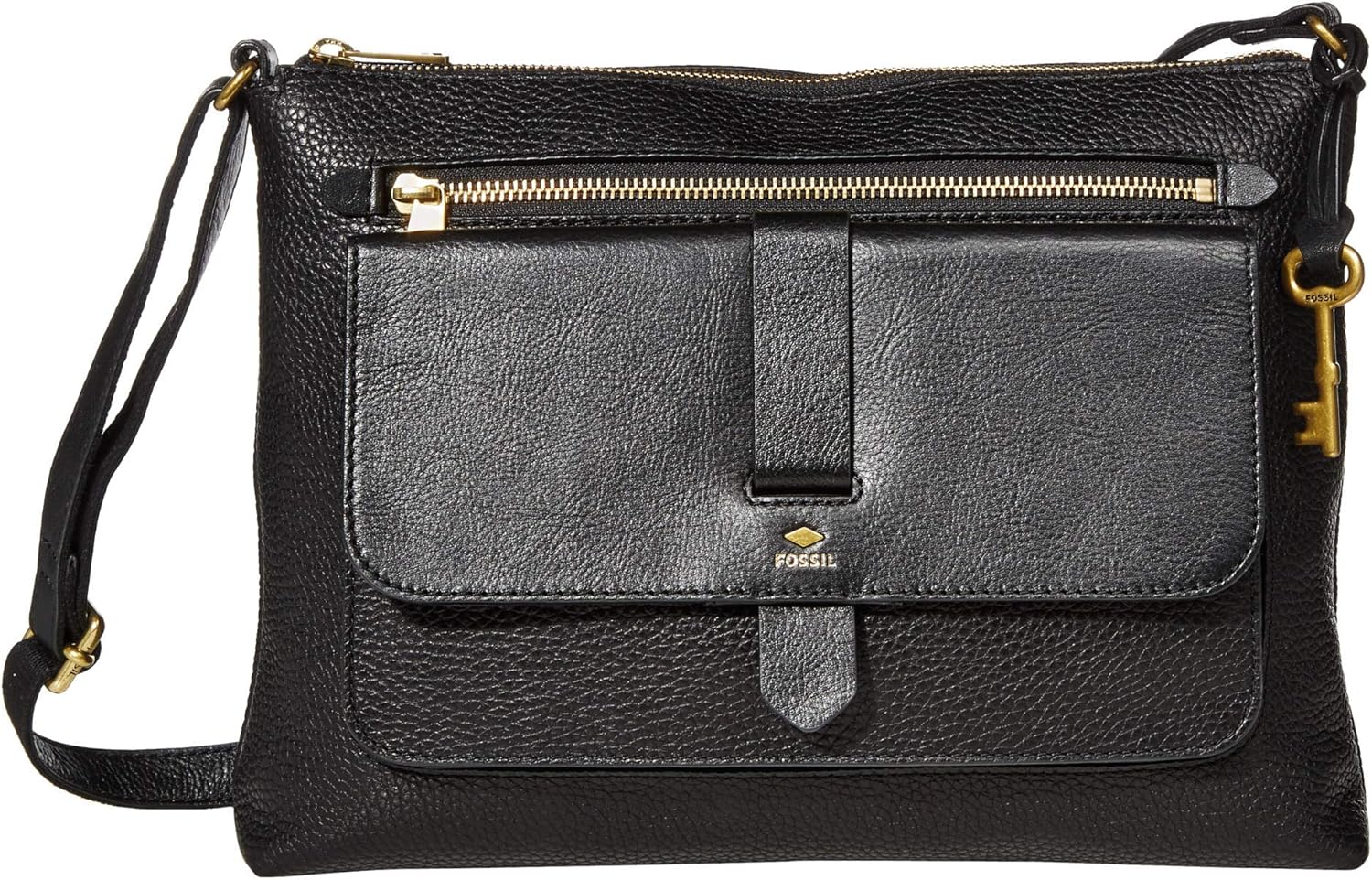 Fossil Kinley Crossbody Black 2 One Size Amazon.ca Shoes & Handbags