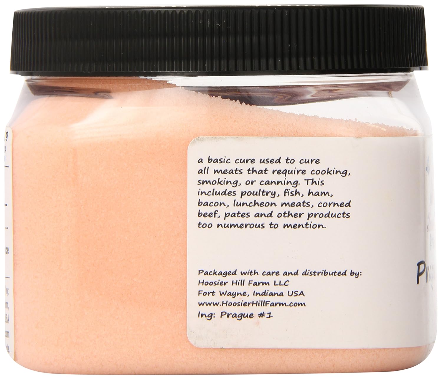Hoosier Hill Farm Prague Powder Curing Salt, Pink, 1 Pound (Packaging may vary) : Coarse Salts : Grocery & Gourmet Food
