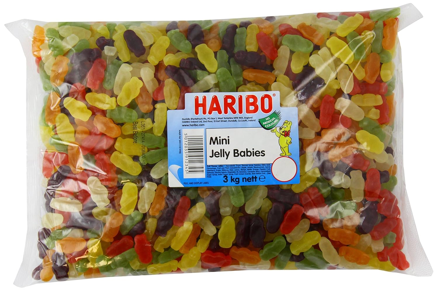 Haribo Mini Jelly Babies Bulk Bag 3 kg eBay