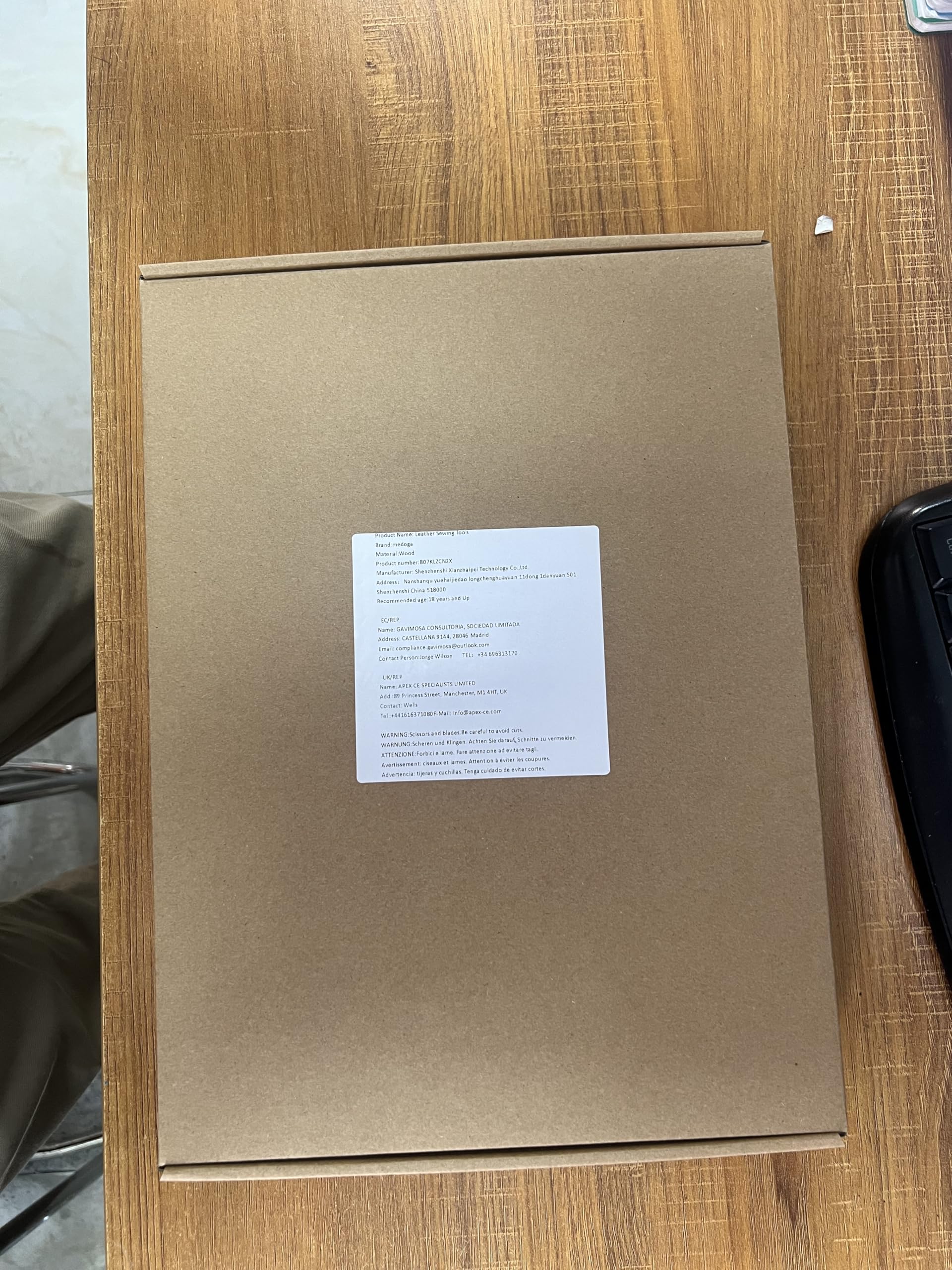 Leather Sewing Tools 44 pcs Leather Craft Tools Kit for Hand Sewing Stitching, Stamping Set and Saddle Making