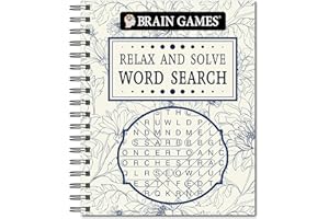 Brain Games - Relax and Solve: Word Search (Toile)