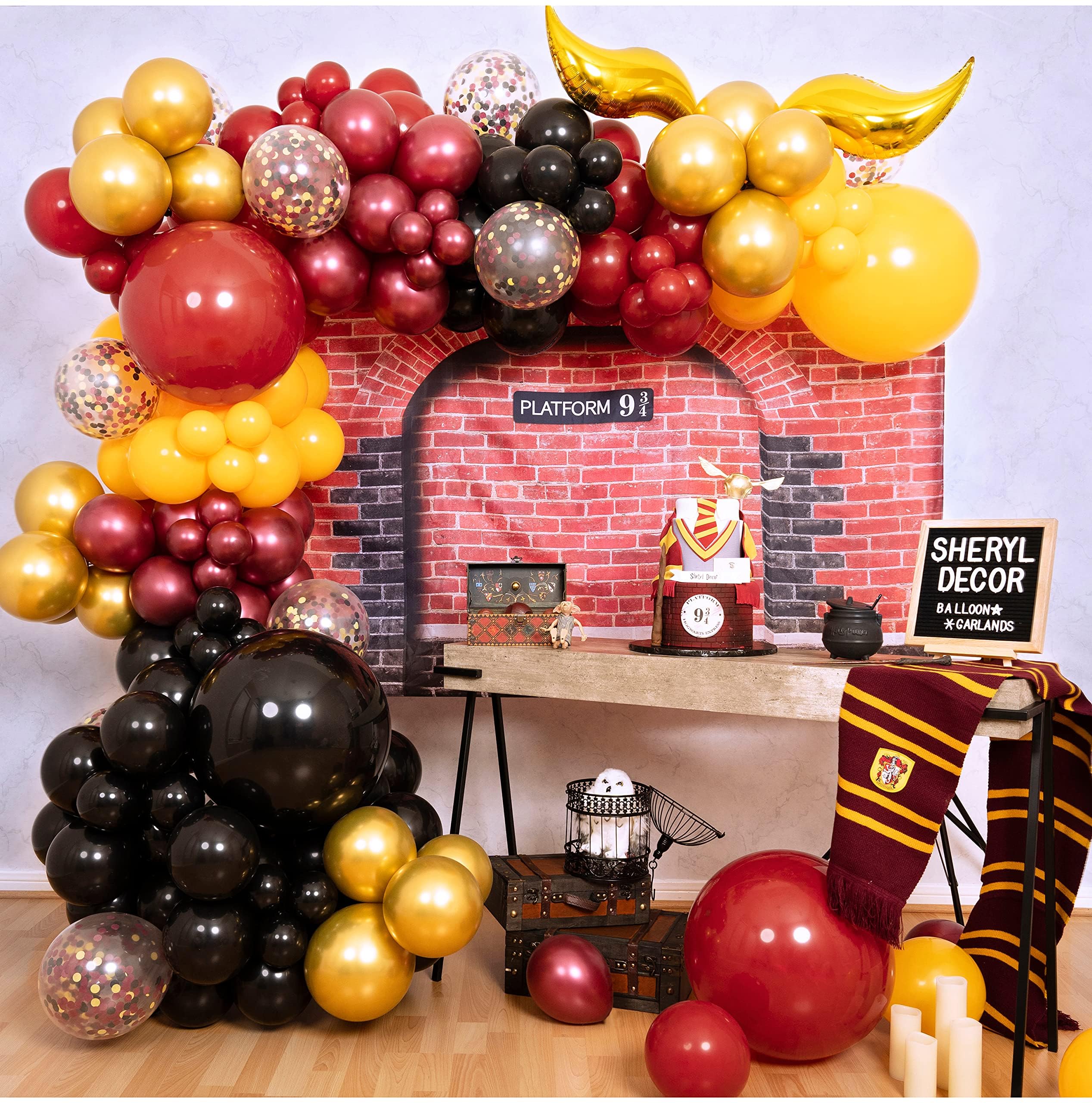 Mua ALLIN1 Harry Potter Balloons Garland Arch Kit with BONUS Snitch — free download