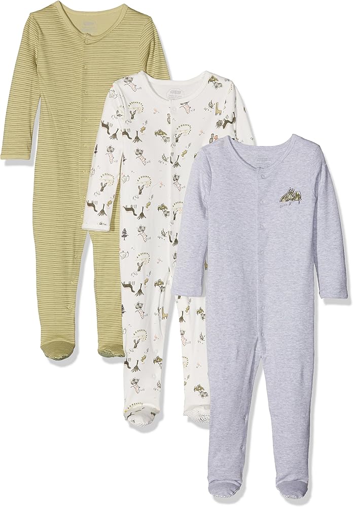 Peleles Ropa De Una Pieza Mamas Papas Pelele Para Bebes Pack De 3 Bebe