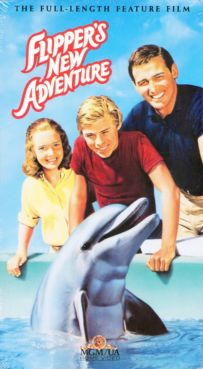 Flipper's New Adventure / Movie [VHS] Luke Halpin, Pamela