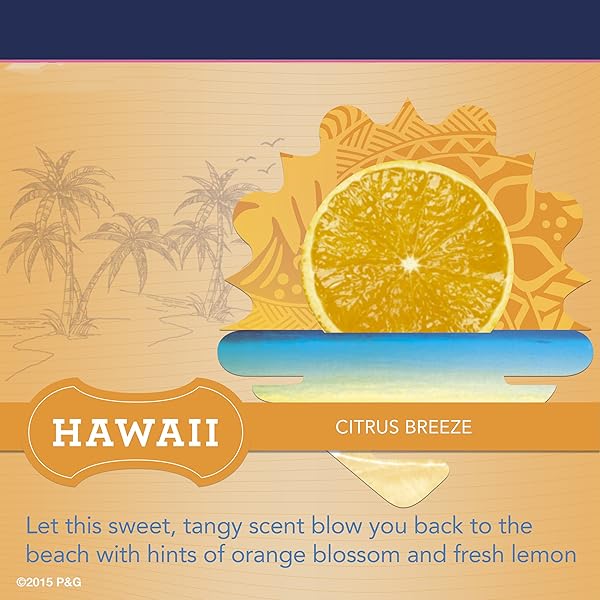 SECRET DEODORANT SCENT, HAWAII CITRUS BREEZE, 2.6 OUNCE, PACKAGING MAY VARY