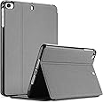 ProCase Book Cover for iPad Mini 5 Generation 2019/ Mini 4, Mini 1 2 3, Slim Stand Protective Folio Case Smart Cover for iPad Mini 5/4/3/2/1 -Grey