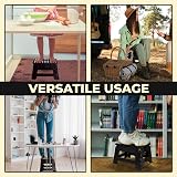 Utopia Home Folding Step Stool 9 Inch Heavy Duty 330 lbs Black view 6