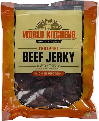 World Kitchens Beef Jerky 10 Ounce Amazon Ca Grocery
