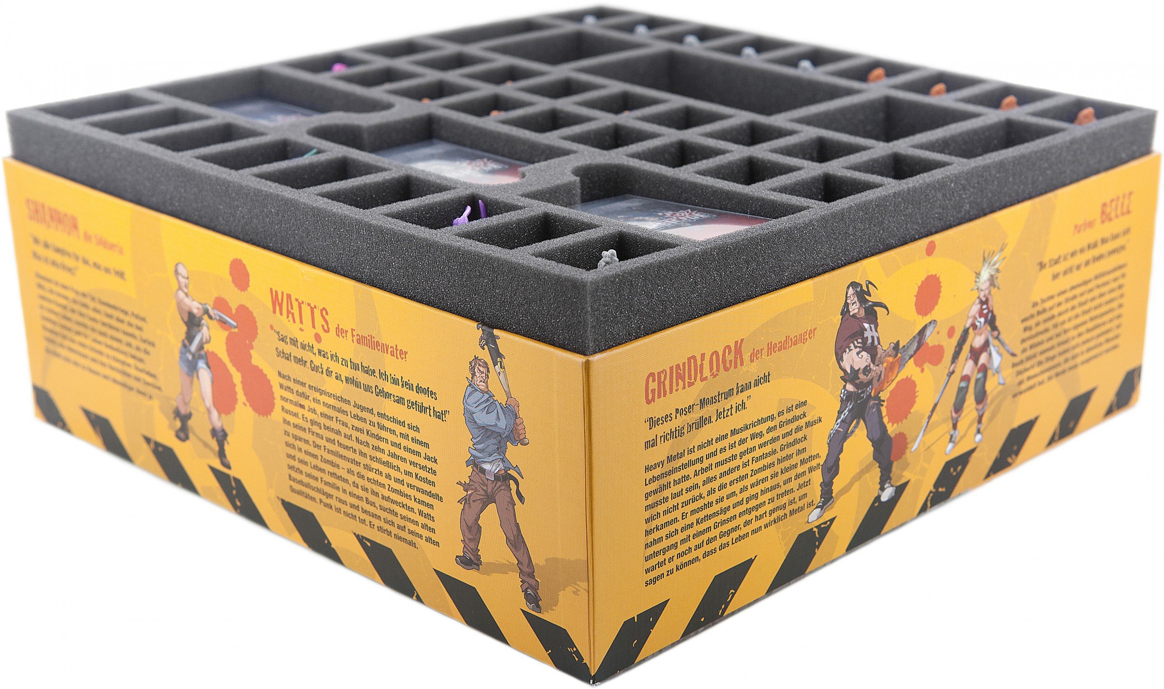 Feldherr Foam tray value set compatible with Zombicide Season 2 Prison Outbreak