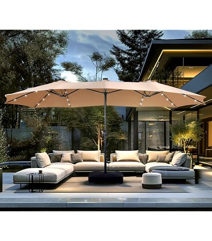 72 inches patio umbrella top Woodard 42" x 72" Oval Mesh Top Umbrella Table