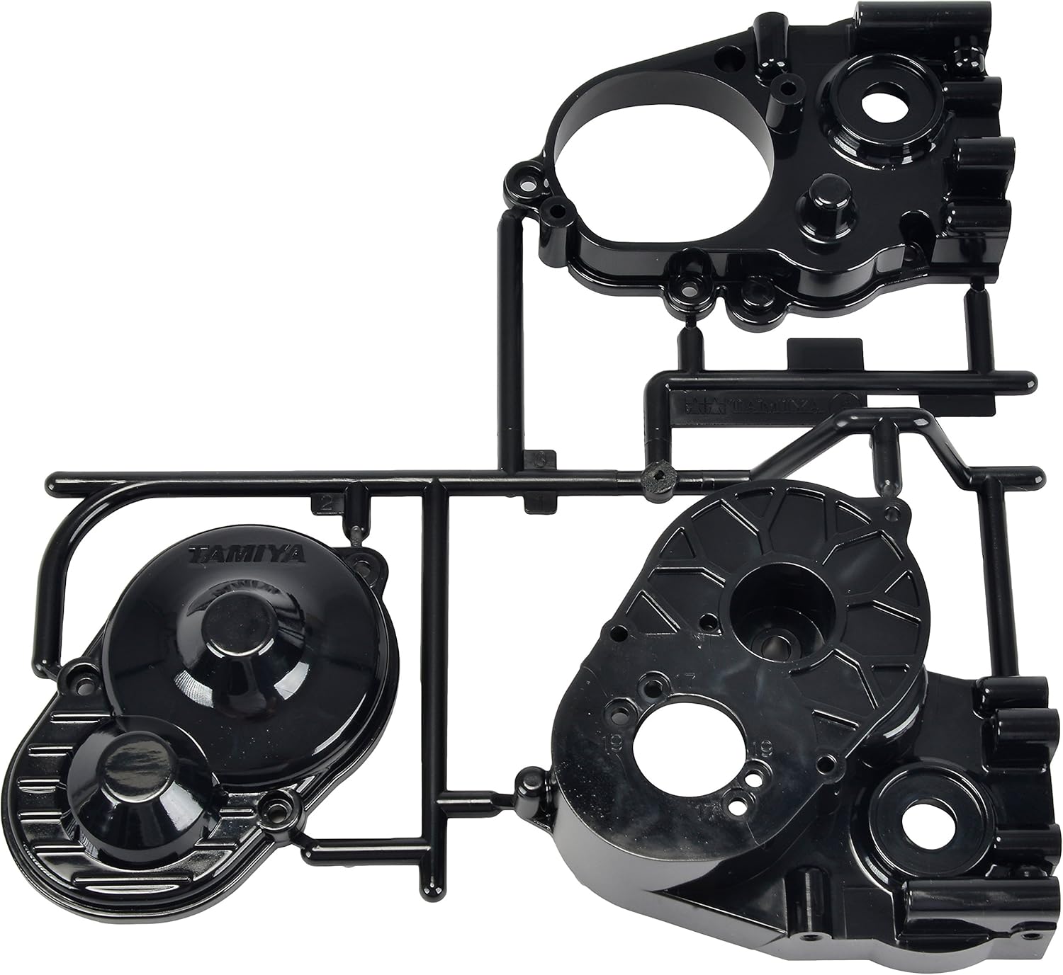 Tamiya 309005783 Model Building Accessories: A-Parts 58340/58344, Black, Schwarz, Small
