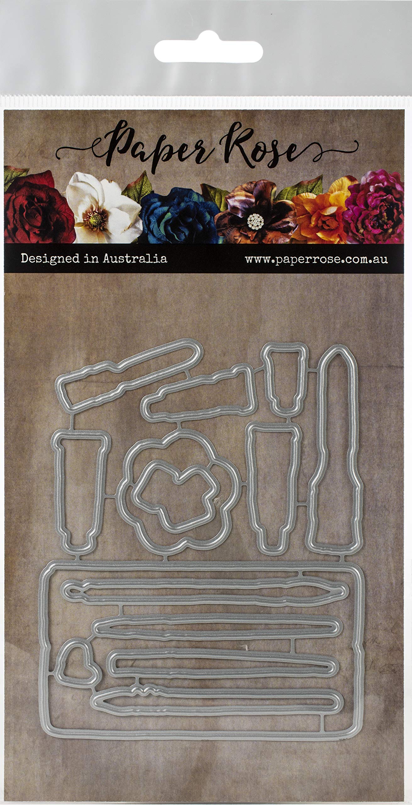 PAPER ROSE -3PL Paper Rose Dies ARTST, Artist Tools, One Size