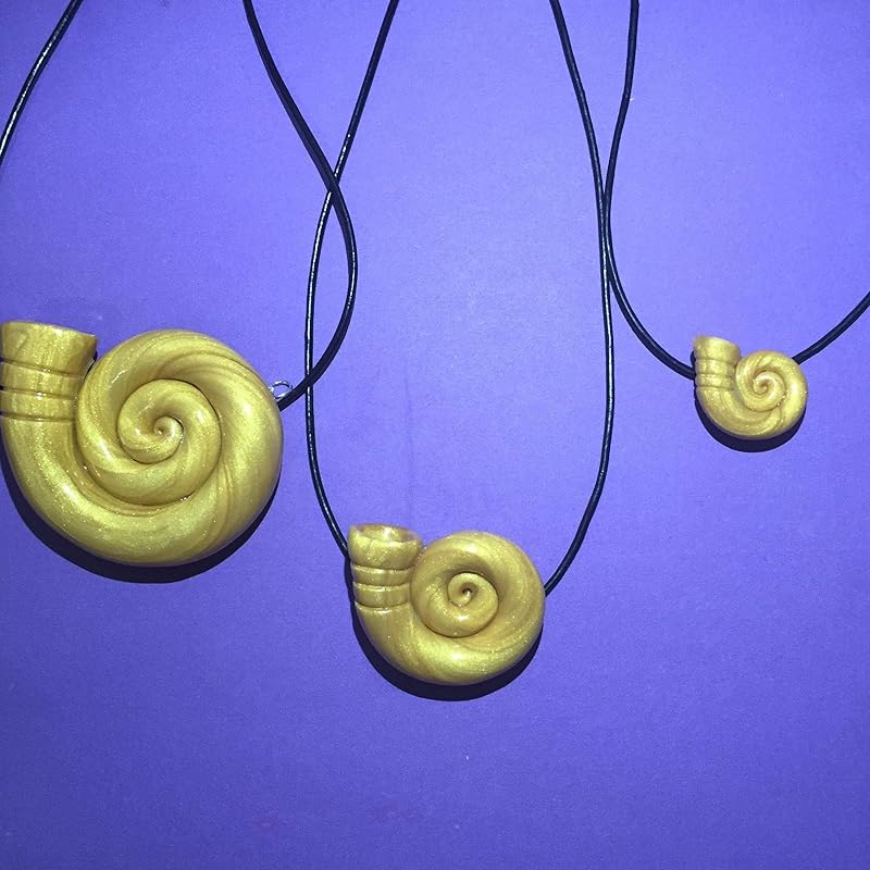 Ursula Jewelry Ursula Golden Seashell Necklace for Ursula