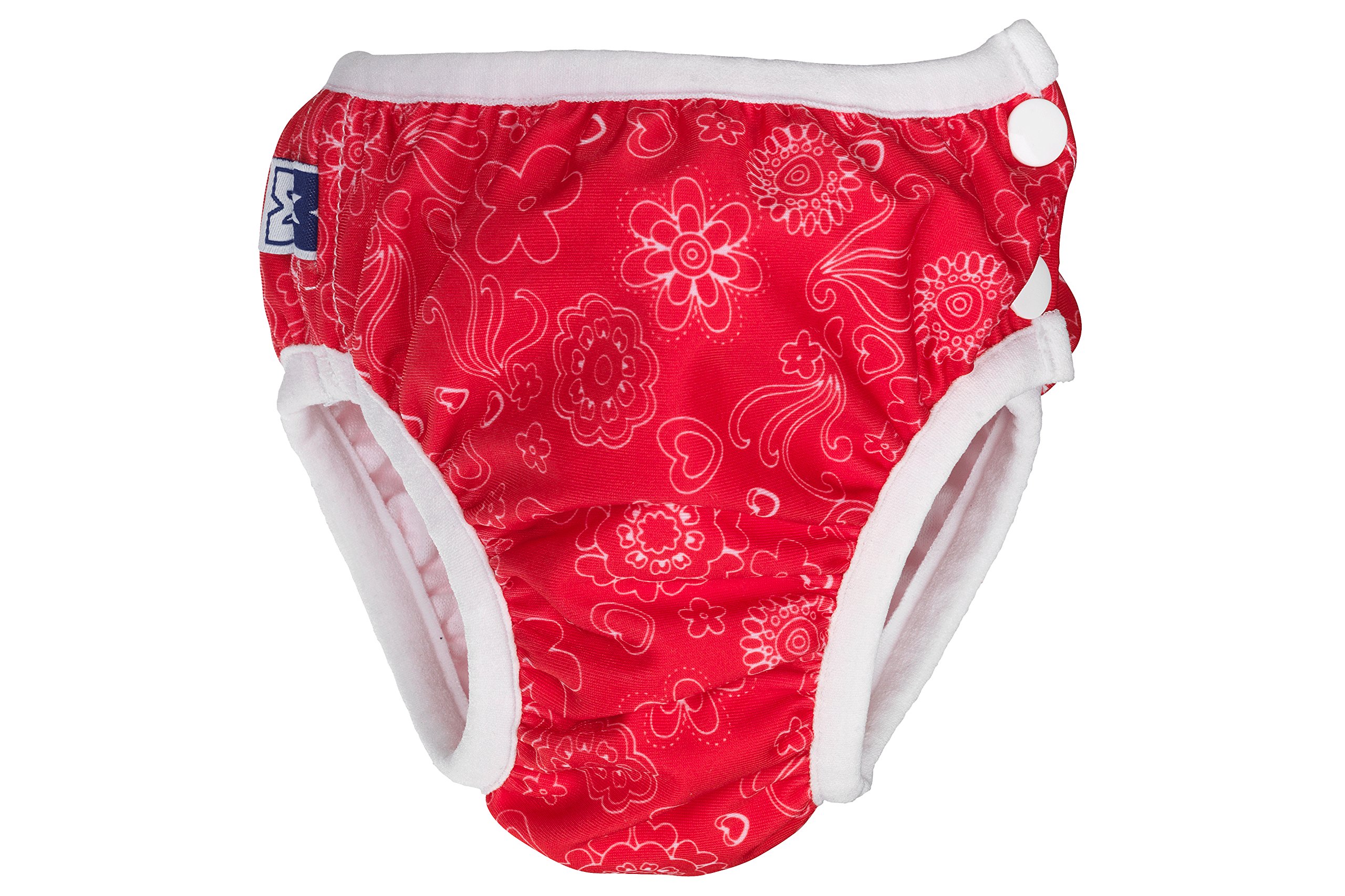 Malmsten Unisex Child Plop-Stop - Anemon Swim Pants Baby - Patterns, 11-14 kg