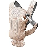 BABYBJÖRN Baby Carrier Mini, 3D Mesh, Pearly Pink