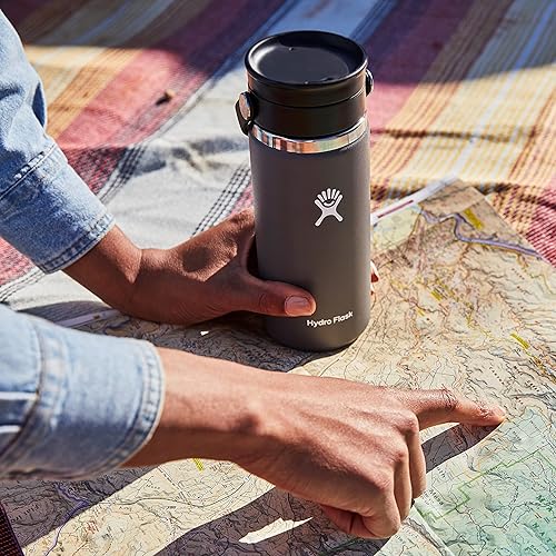 Hydro Flask 12 oz Wide Mouth Bottle with Flex Sip Lid Snapper in