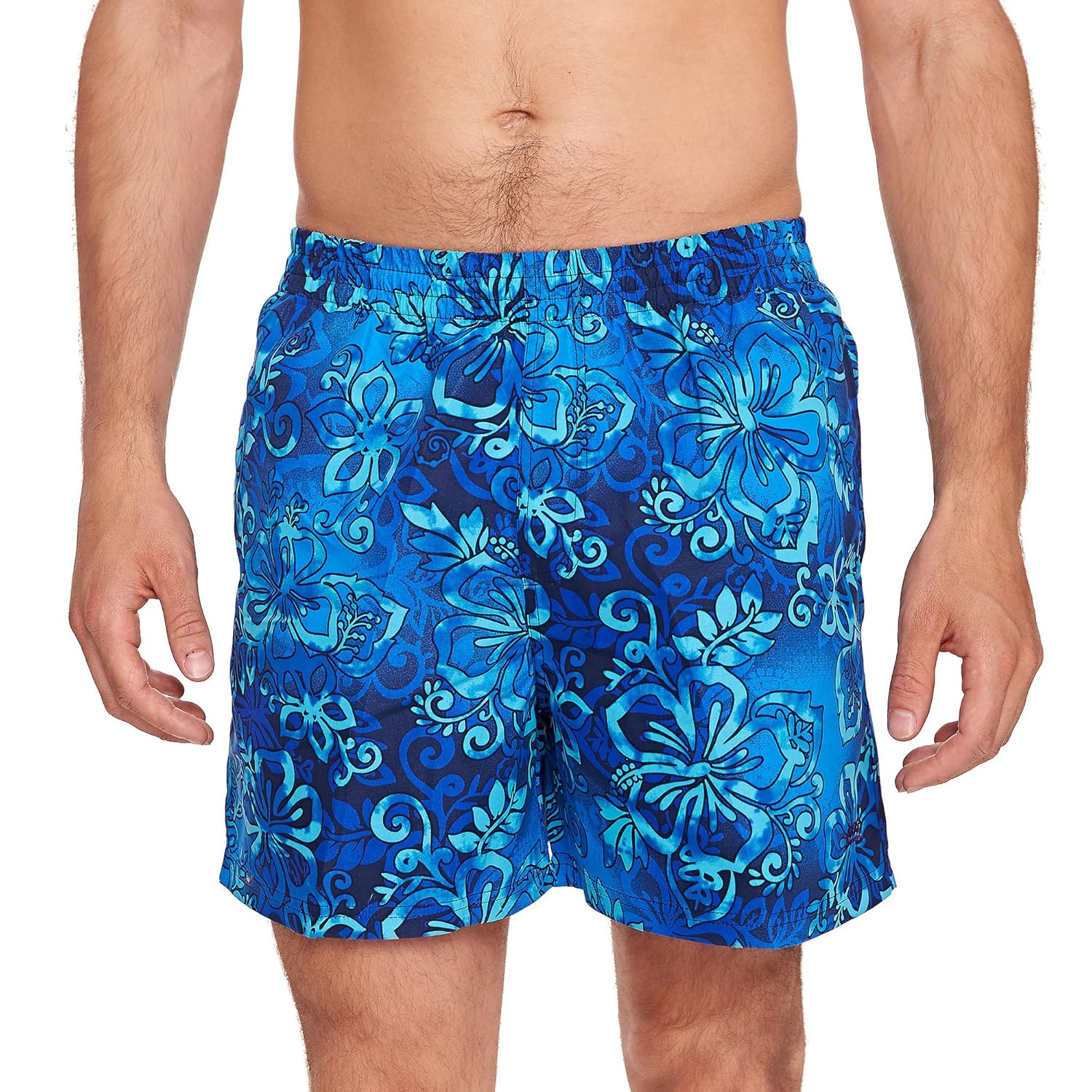Mens patterned swim trunks Clearance