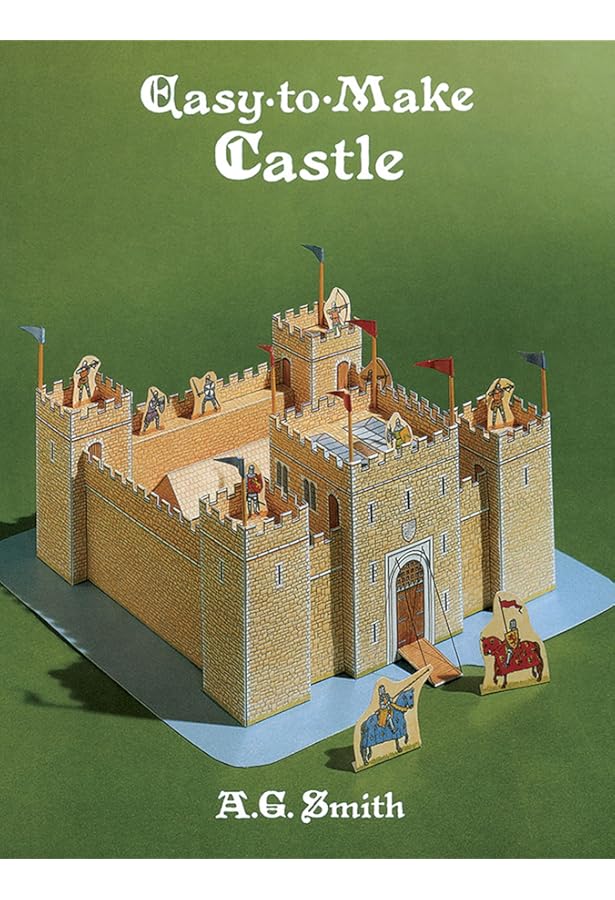 Cut & Assemble a Medieval Castle: A Full-Color Model of Caernarvon