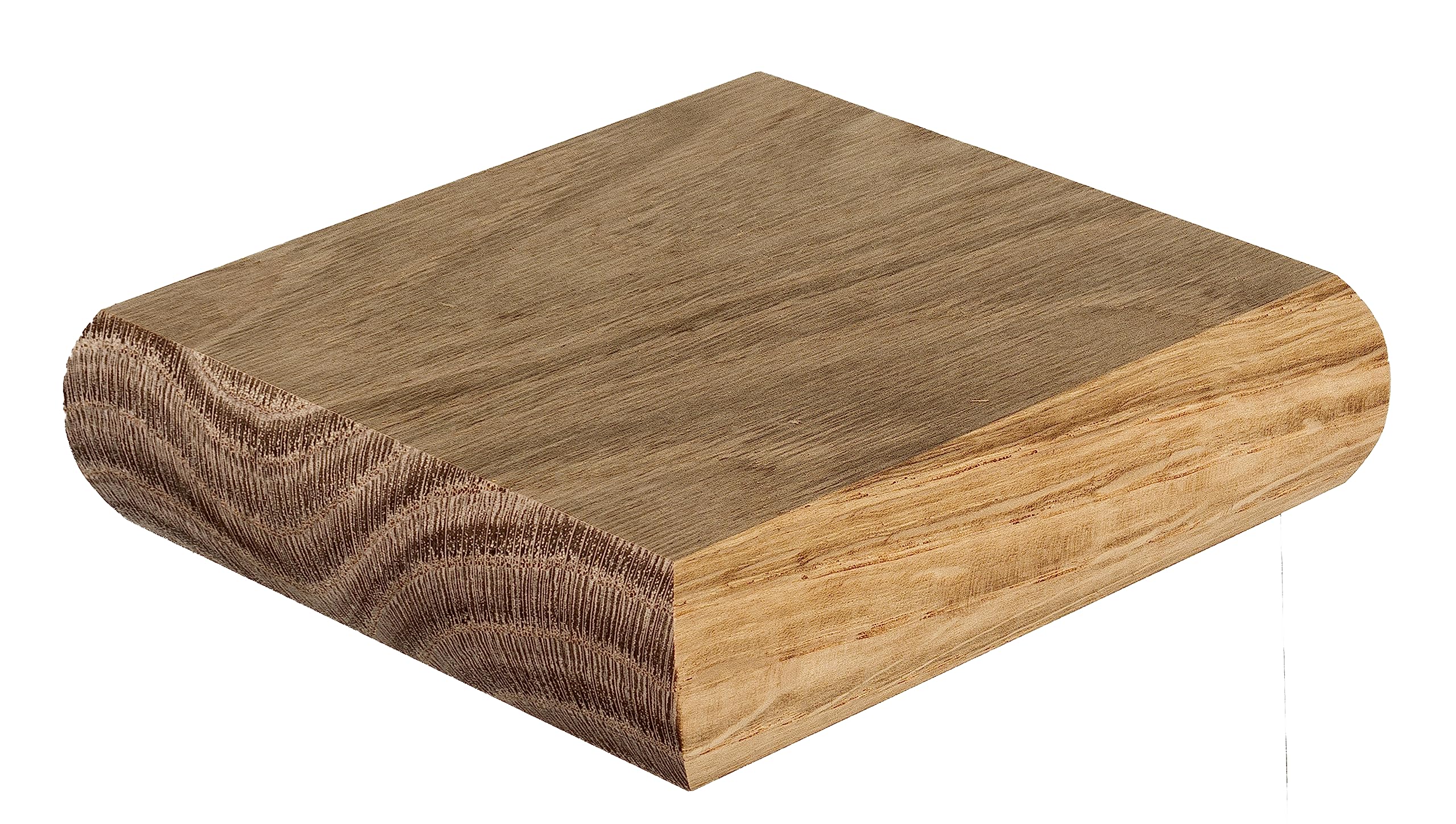 Blueprint Joinery Cambridge Oak Flat Newel Cap 110x110x27mm, Full Stair Newel Post Flat Cap 90mm, Recessed to Suit a 90mm x 90mm Newel (Full)