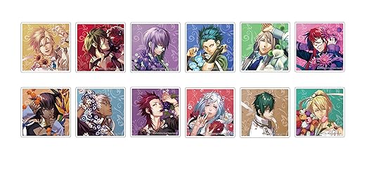 Amazon 神々の悪戯 01 キャラアクリルバッジ 四角形 Box アニメ