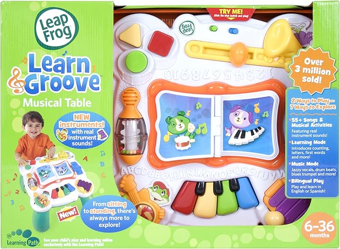 leapfrog learn and groove bilingual musical table