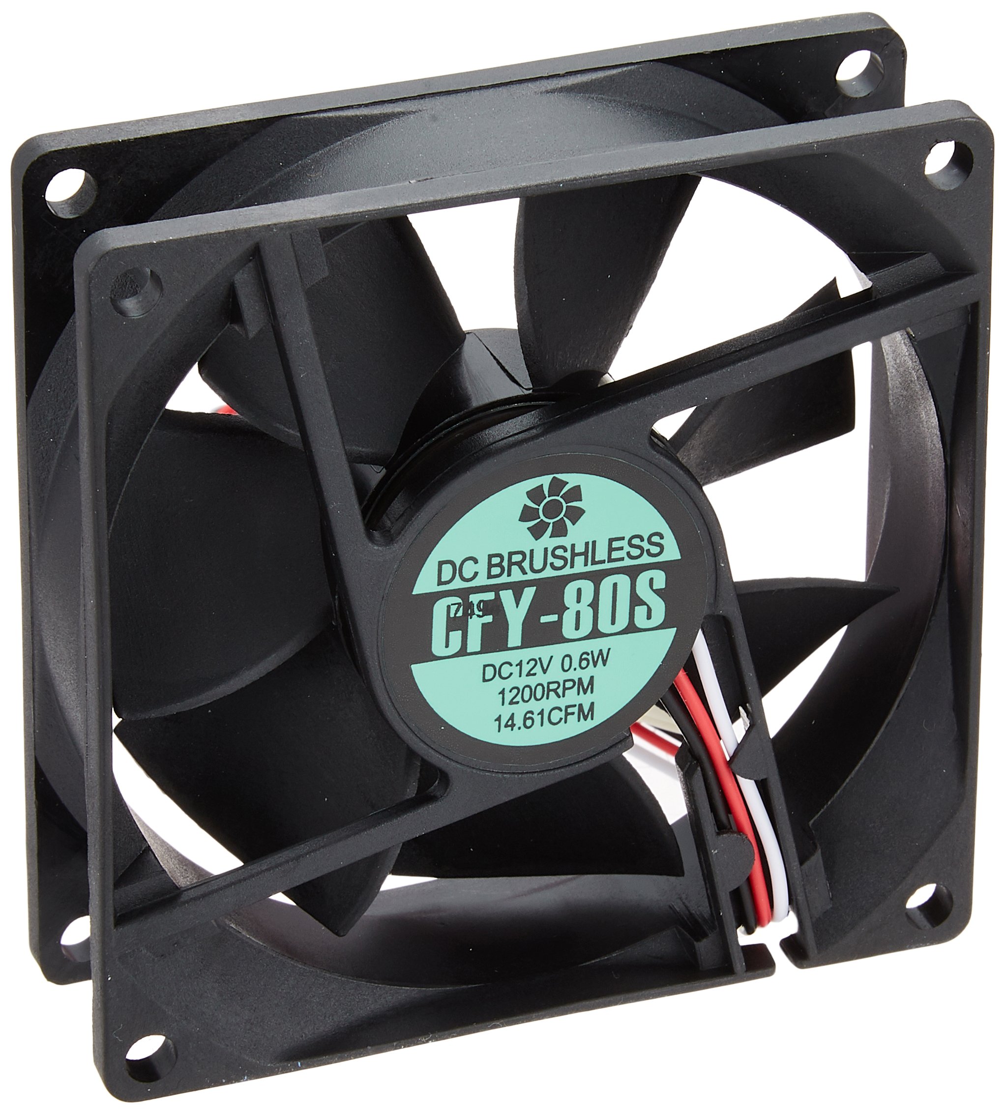 アイネックス ケース用ファン80mm 静音タイプ CFY-80Sの商品画像