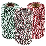 SORDIM Cotton Twine String, 984 Feet Holiday Bakers