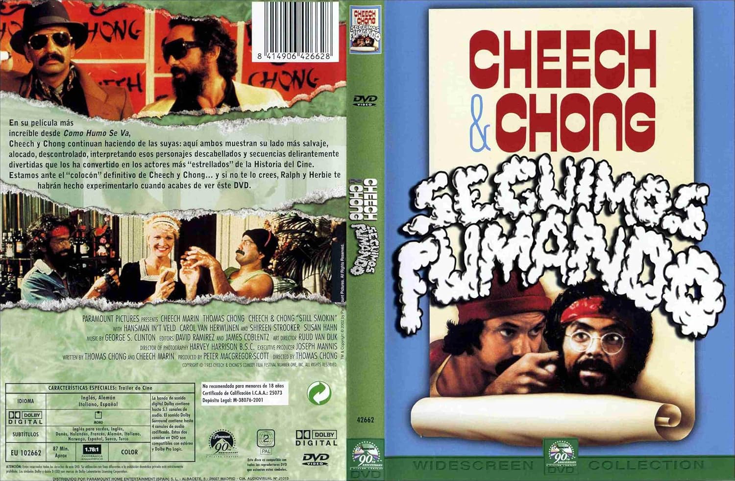 Cheech Y Chong Seguimos Fumando Español SEGUIMOS FUMANDO: Amazon.es: CHEECH & CHONG, THOMAS CHONG: Cine y Series TV