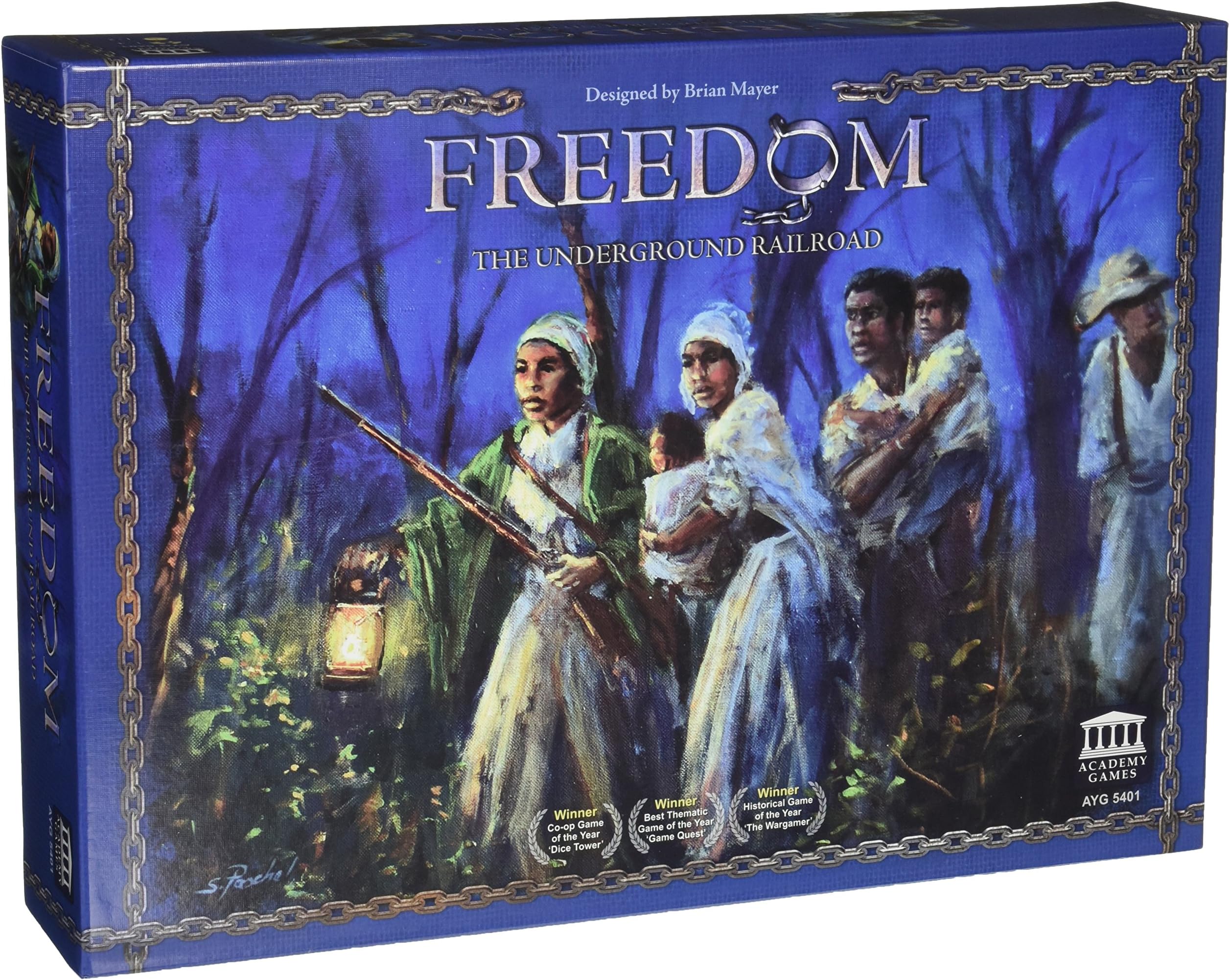 Acacemy Games Freedom The Underground Railroad Board Game