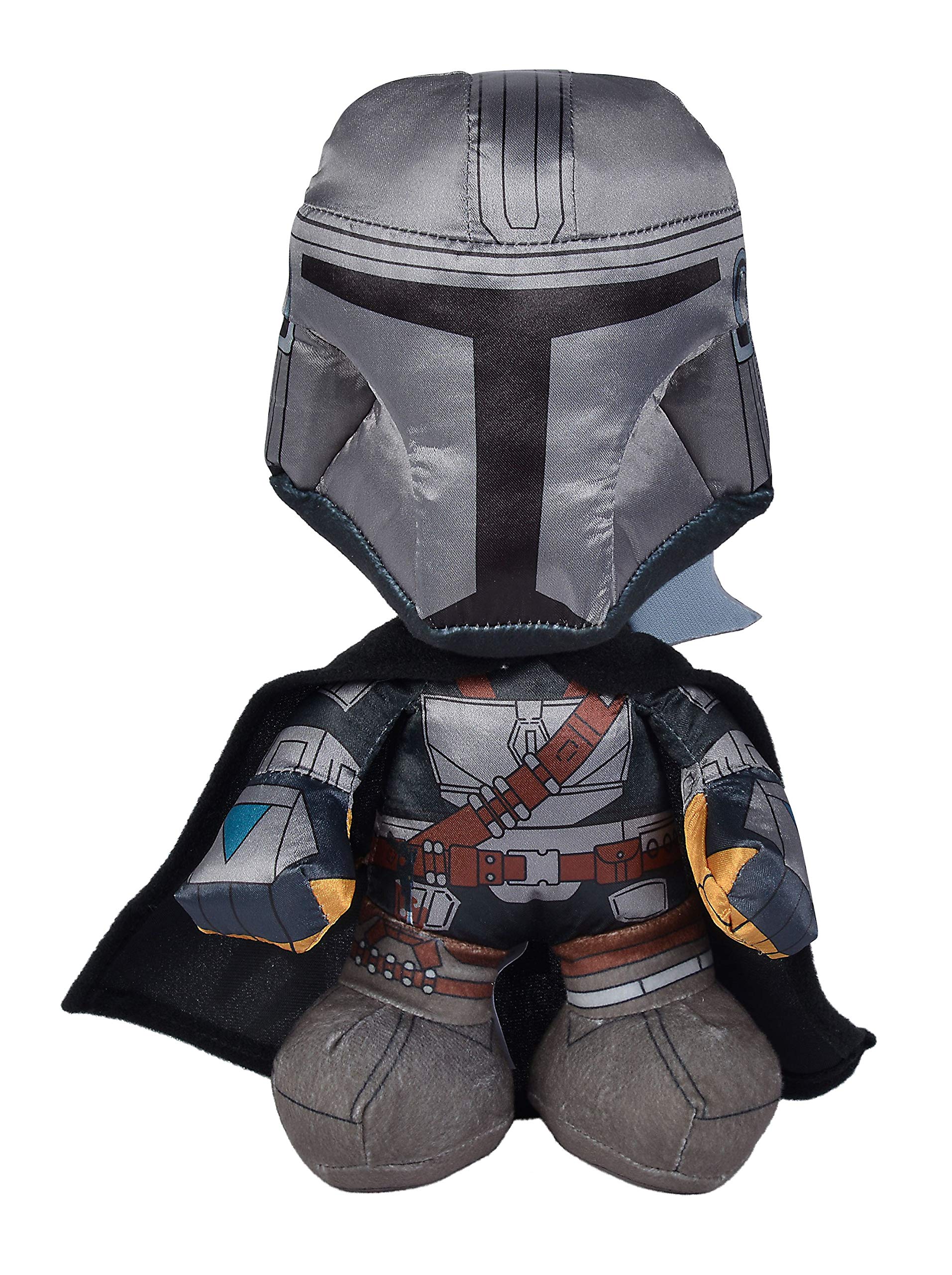 Simba 6315875777 Disney Mandalorian Warrior, 25 cm Plush Figure, Star Wars, Plush Toy, from the First Months of Life